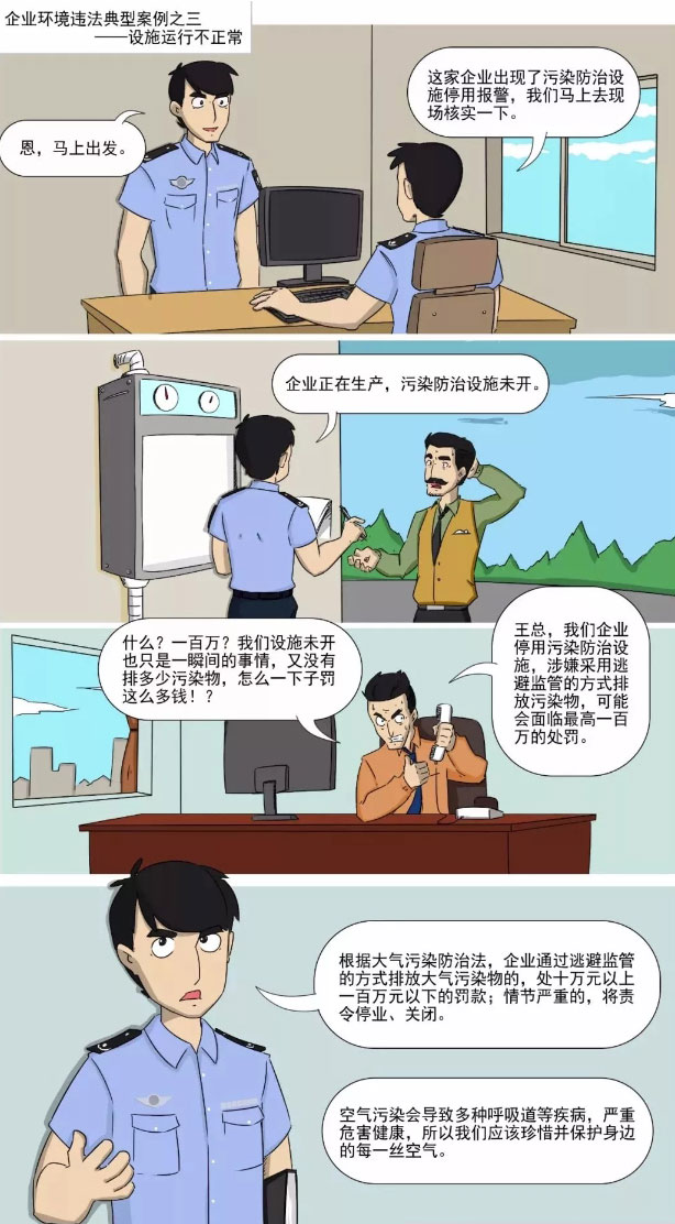 企業工廠環境違法典型案例之——超設施運行不正常 企業工廠環境違法典型案例之——超設施運行不正常